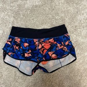 Lululemon speed shorts